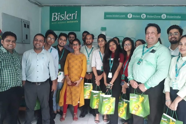 NDIM Students Visit in Bisleri